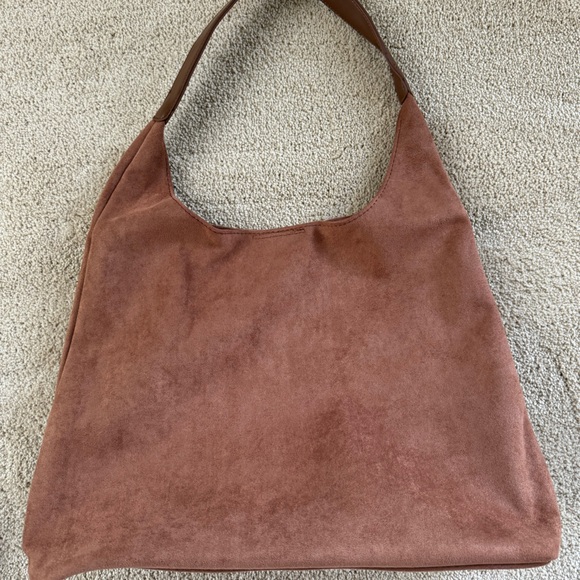 Brand New suede leather tote - Picture 2 of 5